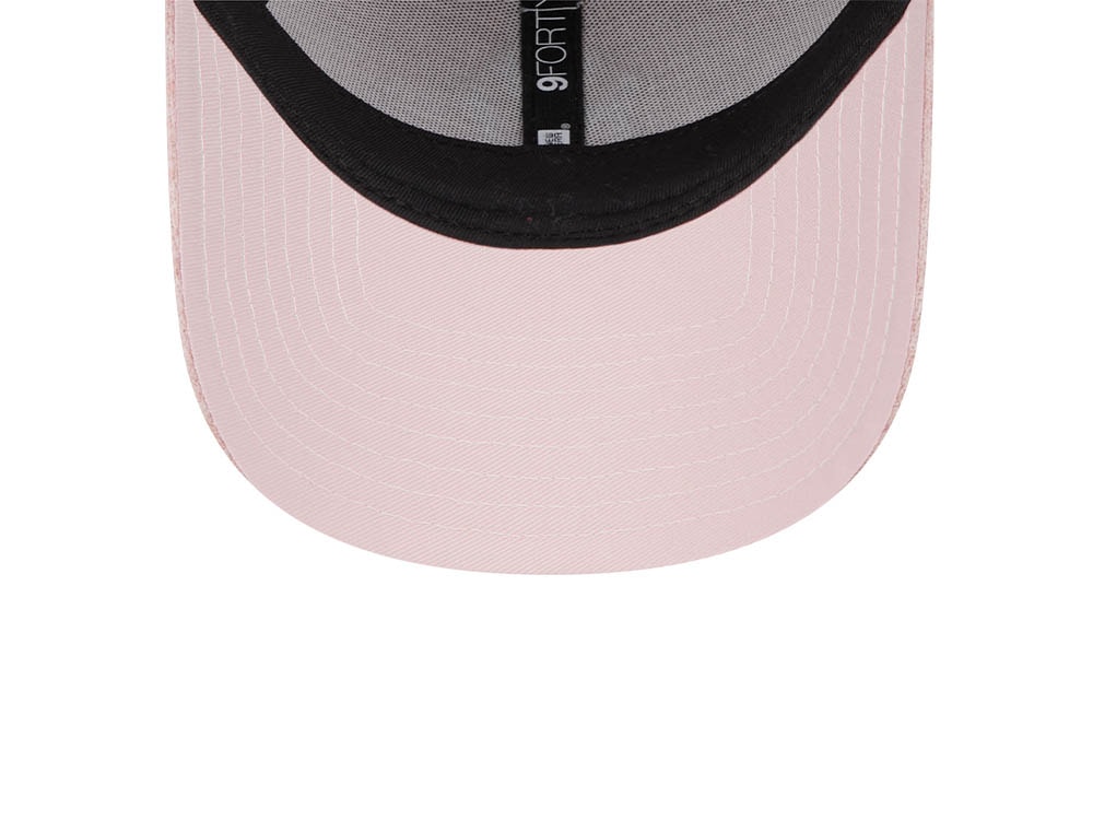 New Era New York Yankees Fleece Pink Womens 9Forty Strapback Gorra
