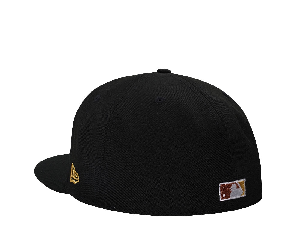 New Era New York Mets 40th Anniversary Black Copper Gold Edition 59Fifty Fitted Gorra