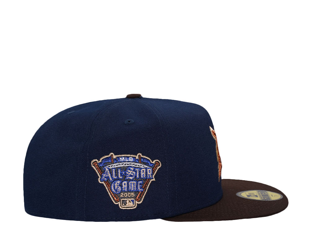 New Era Detroit Tigers All Star Game 2005 Copper Two Tone Edition A Frame 59Fifty Fitted Gorra