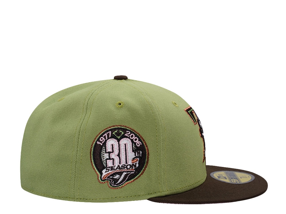 New Era Toronto Blue Jays 30th Anniversary Matcha Two Tone Edition 59Fifty Fitted Gorra