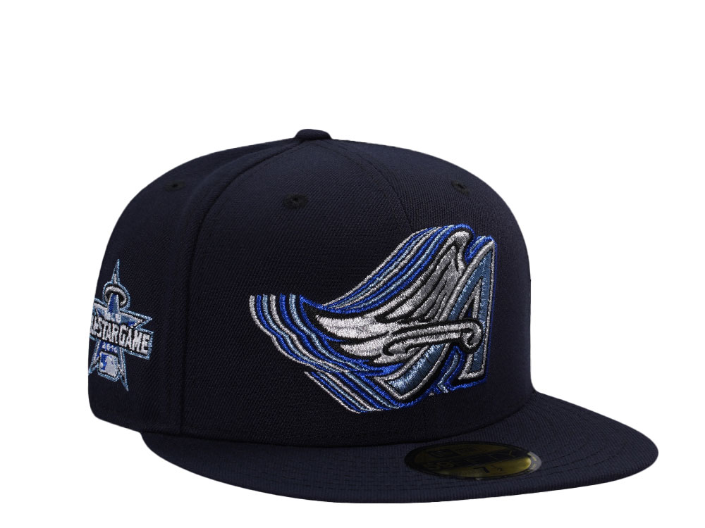 New Era Anaheim Angels All Star Game 2010 Navy Metallic Edition 59Fifty Fitted Gorra