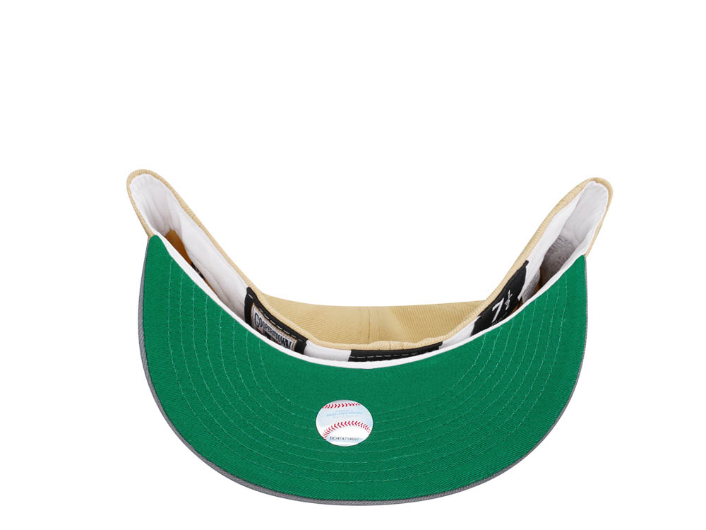New Era New York Yankees Subway Series 2000 Misty Gold Two Tone Edition 59Fifty Fitted Gorra