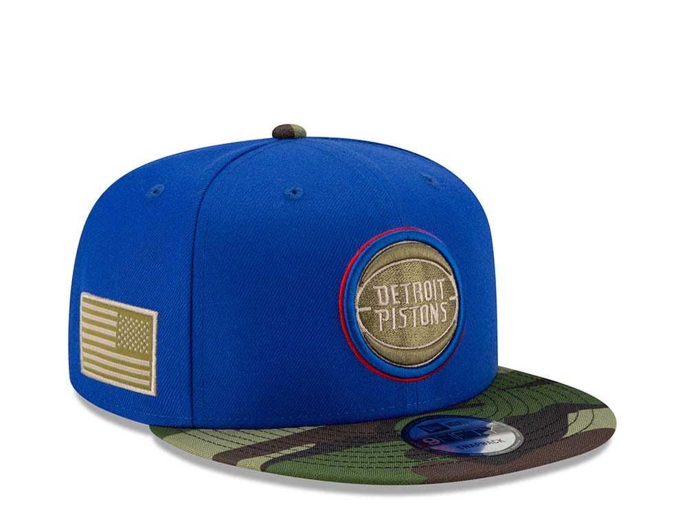 New Era Detroit Pistons NBA All Star Game 2021 Camo Edition 9Fifty Snapback Gorra