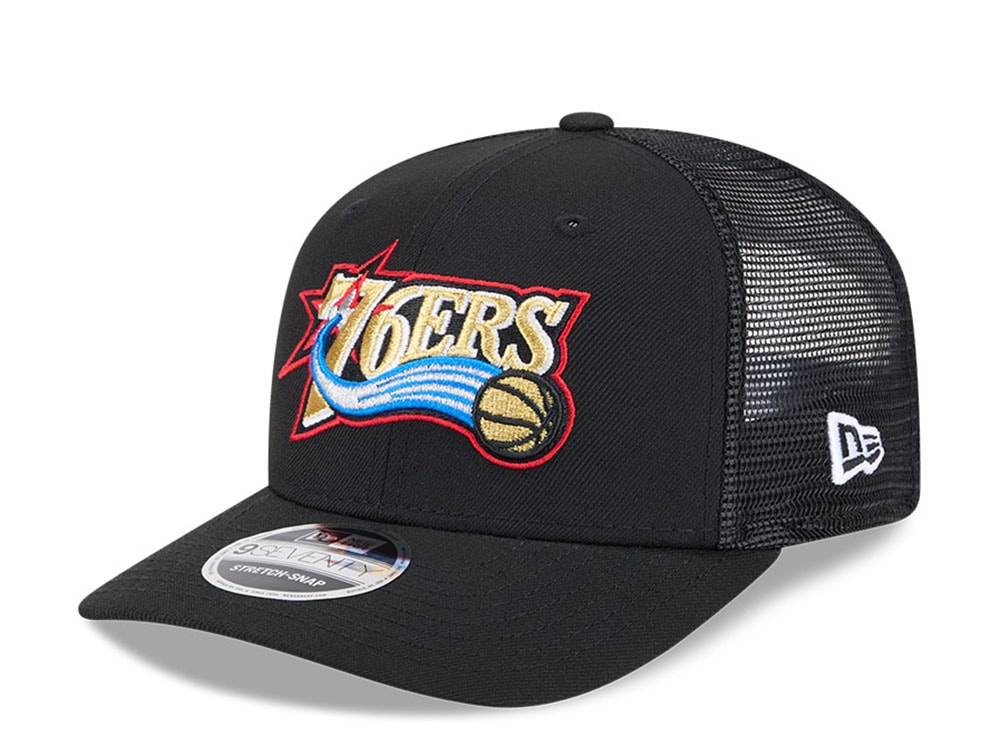 New Era Philadelphia 76ers HWC Edition 9Seventy Trucker Snapback Gorra