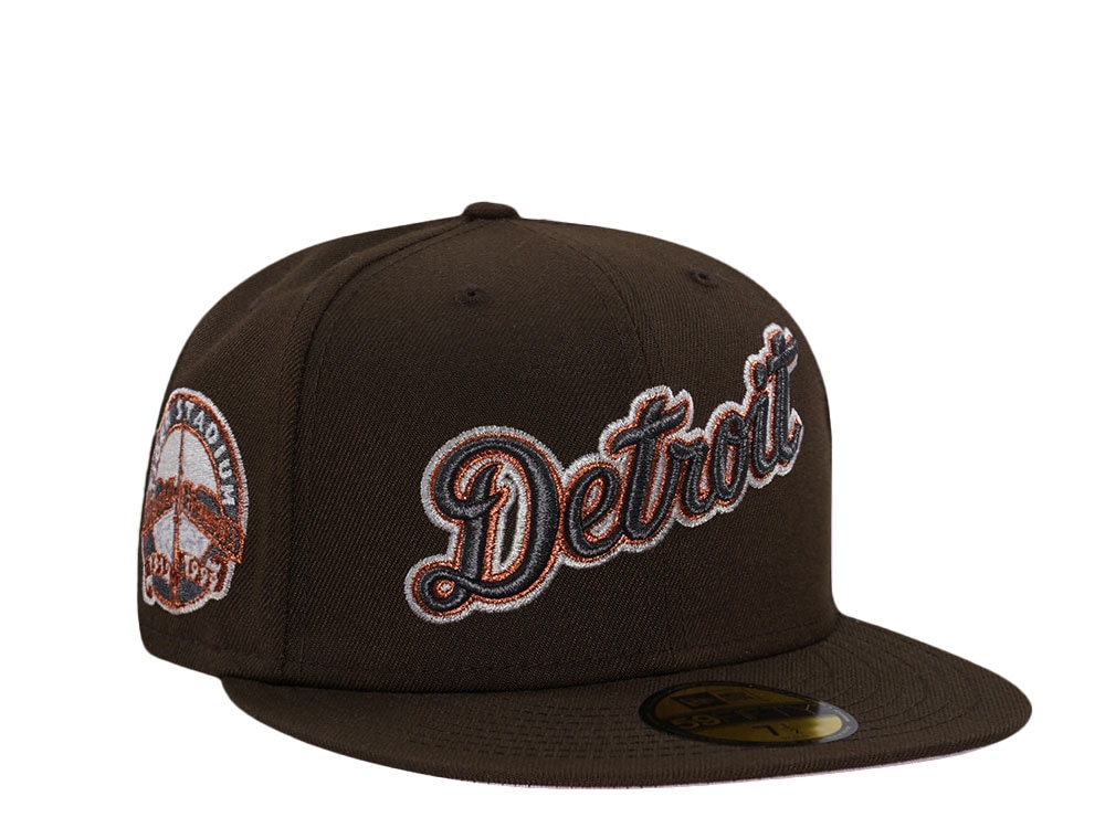 New Era Detroit Tigers Tigers Stadium Burnt Pink Two Tone Edition 59Fifty Fitted Gorra