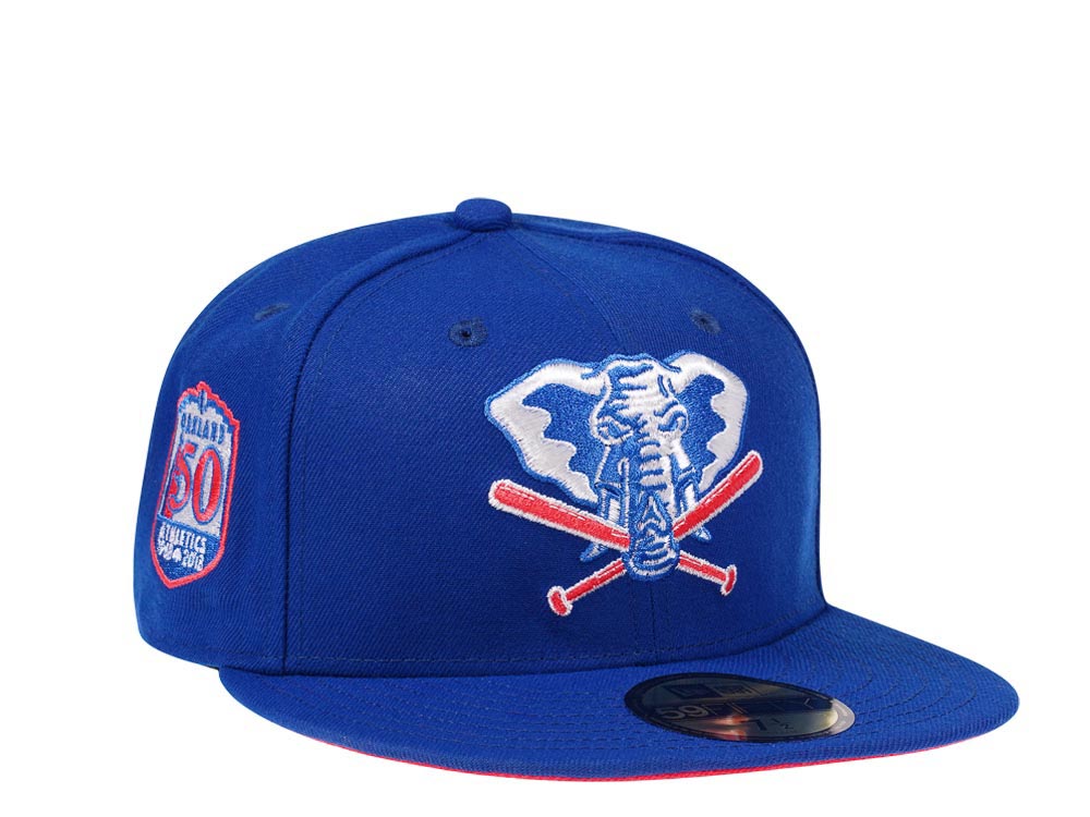 New Era Oakland Athletics 50th Anniversary Fresh Blue Lava Edition 59Fifty Fitted Gorra