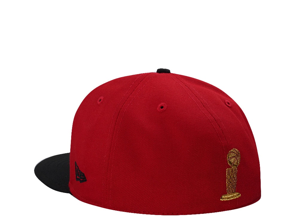 New Era Chicago Bulls NBA On NBC Scarlet Two Tone Edition 59Fifty Fitted Gorra