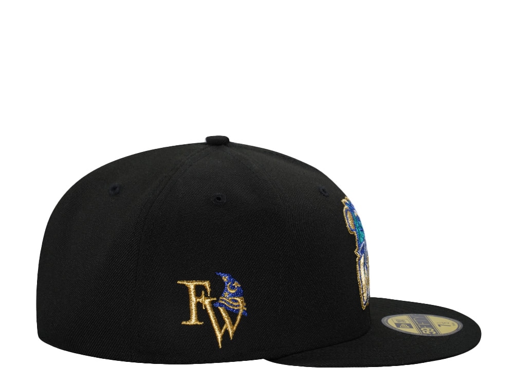 New Era Fort Wayne Wizards Black Metallic Edition 59Fifty Fitted Gorra