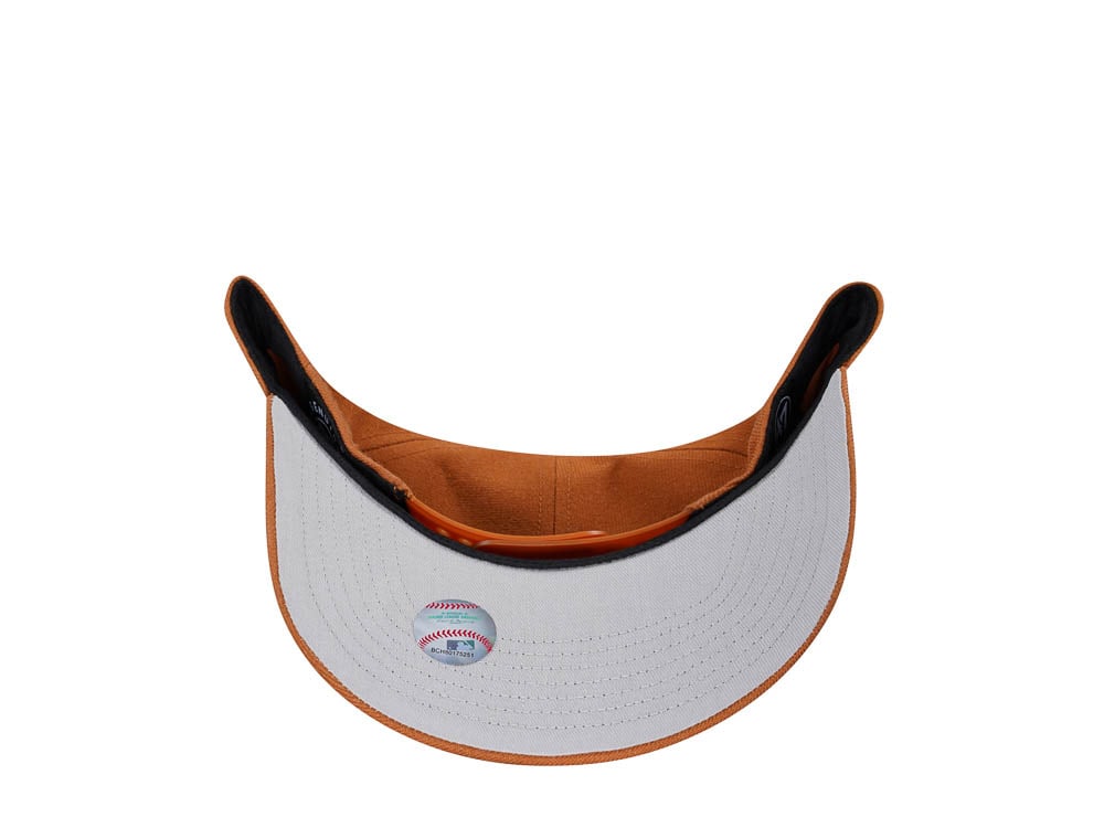 47Brand New York Yankees Burnt Orange Cold Zone MVP DP Snapback Gorra