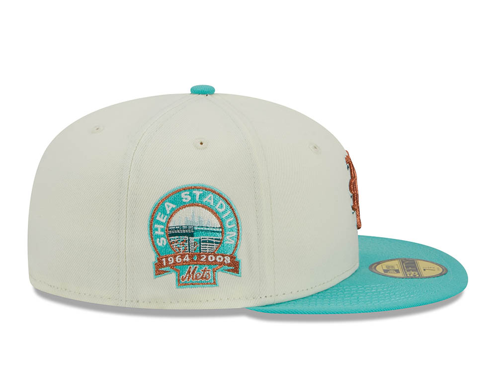 New Era New York Mets Shea Stadium City Icon Two Tone 59Fifty Fitted Gorra