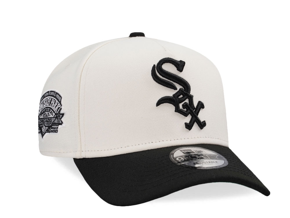 New Era Chicago White Sox Comiskey Park Chrome Two Tone Edition 9Forty A Frame Snapback Gorra