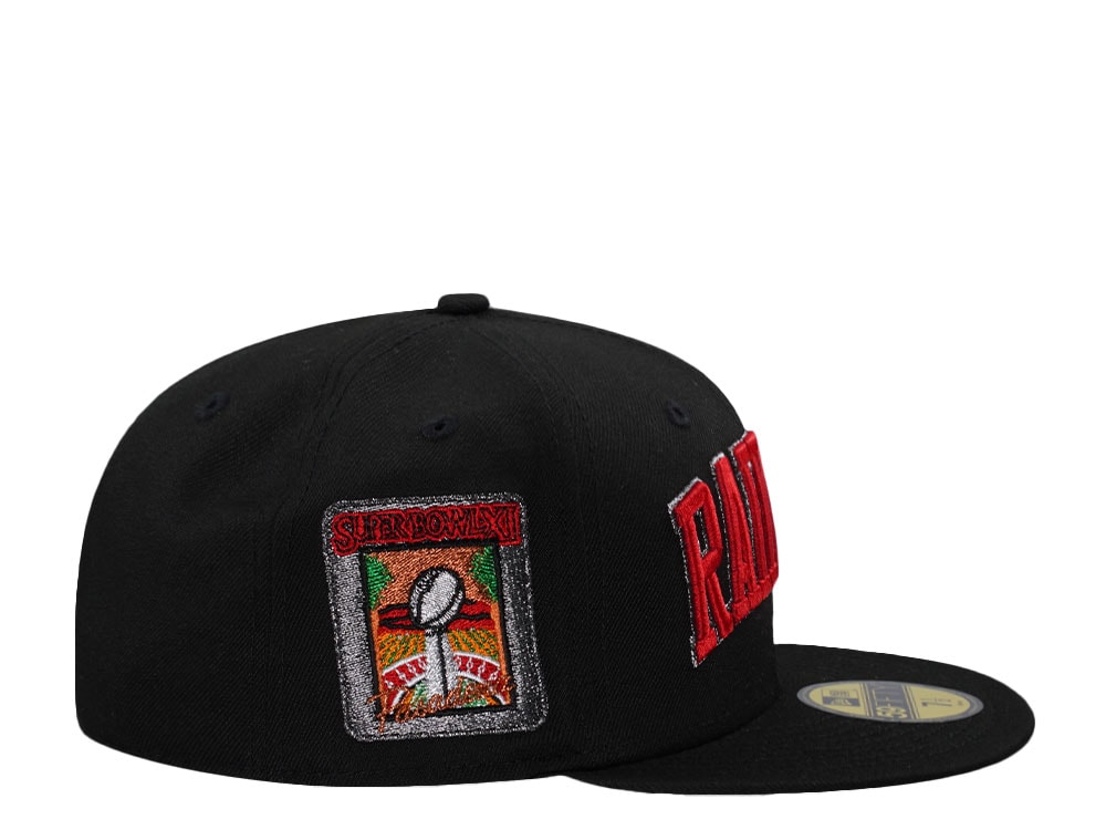 New Era Las Vegas Raiders Super Bowl XI Black Prime Edition 59Fifty Fitted Gorra