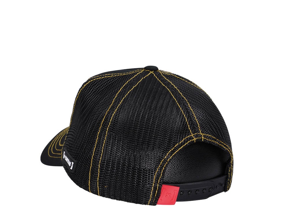 Capslab Looney Tunes Daffy Black Trucker Snapback Gorra