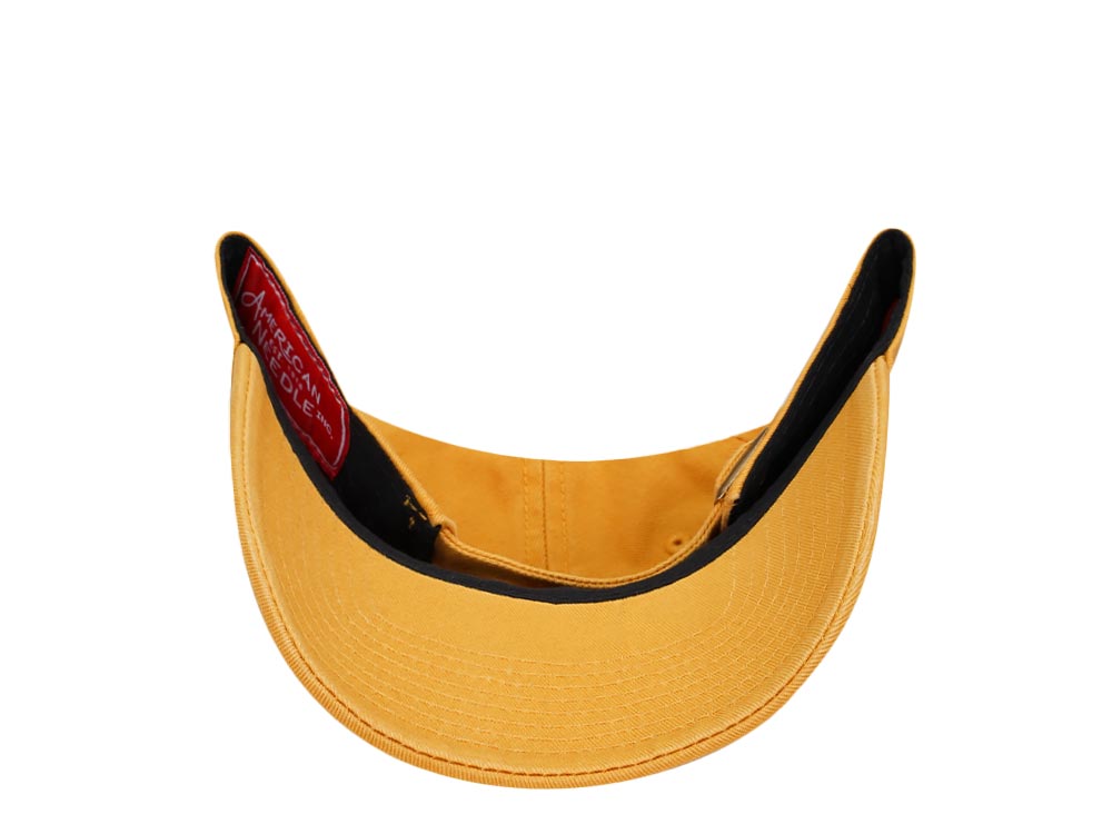 American Needle USA Mustard Dadhat Strapback Gorra