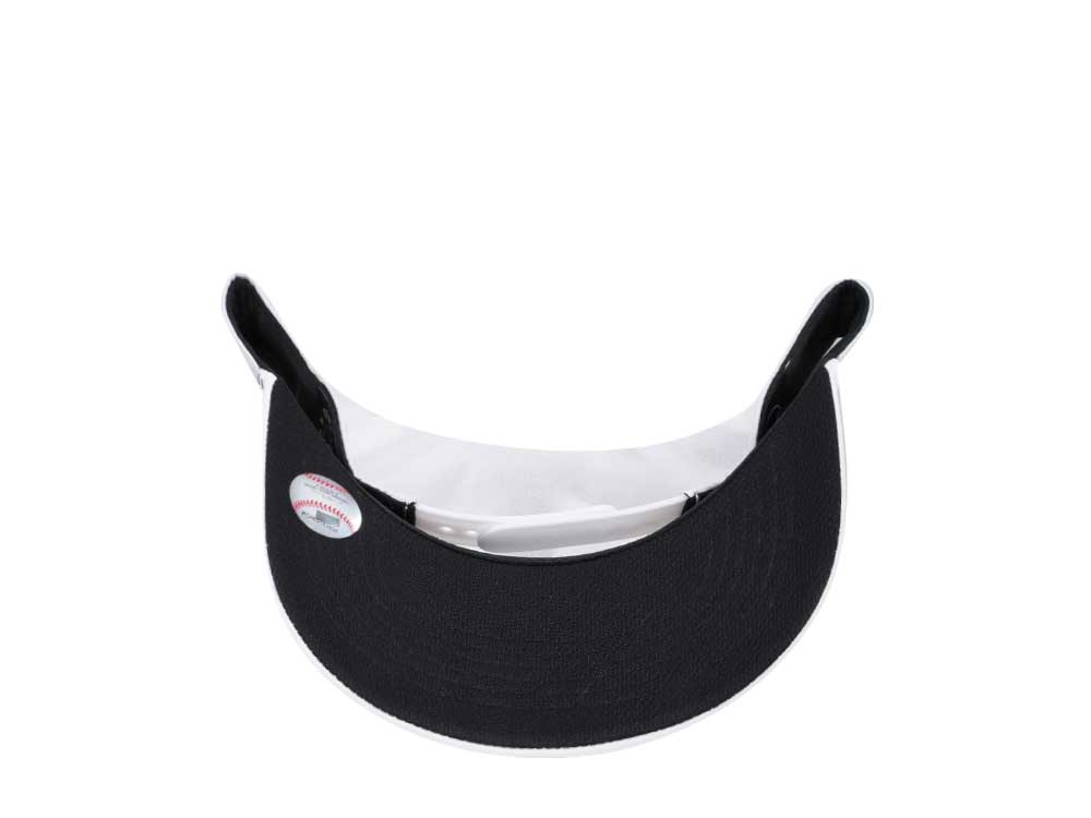 47Brand Los Angeles Dodgers White Downburst Hitch Snapback Gorra