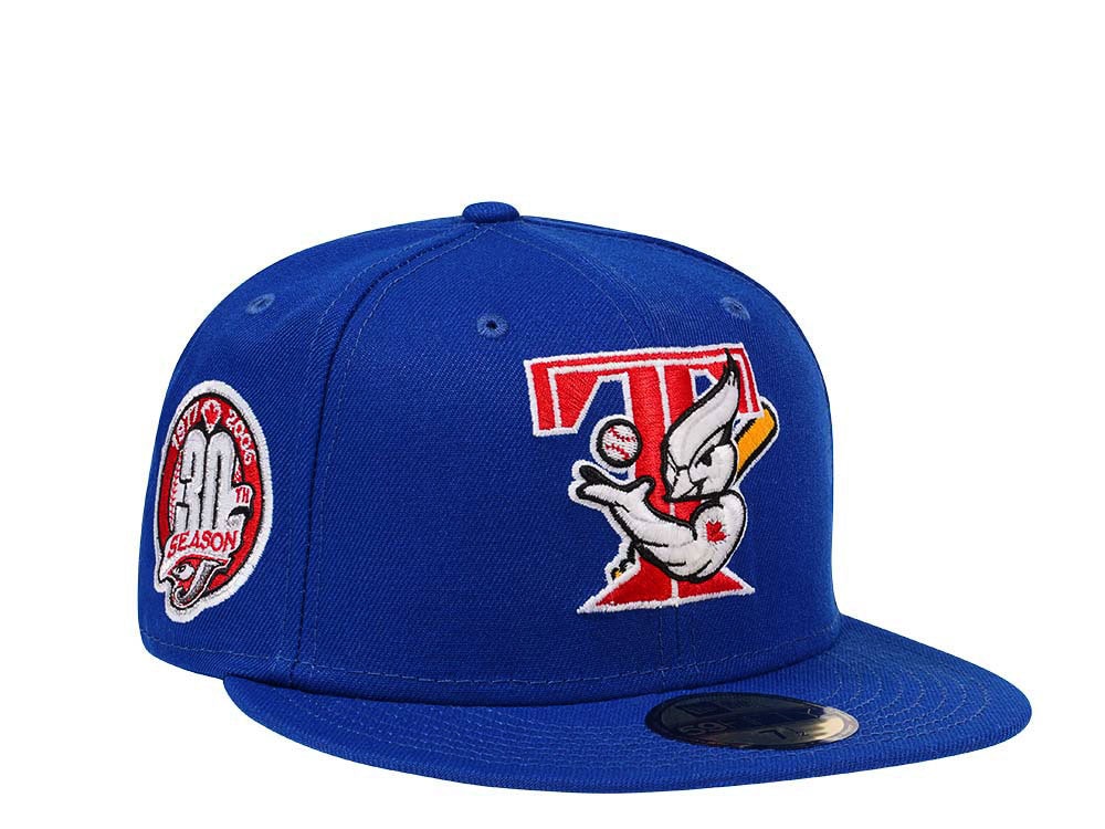 New Era Toronto Blue Jays 30th Anniversary Royal Blue Edition 59Fifty Fitted Gorra