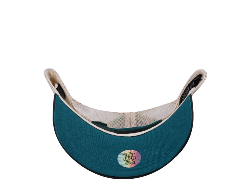 Djinns Surfboard Delivery Coastal Trucker Snapback Gorra