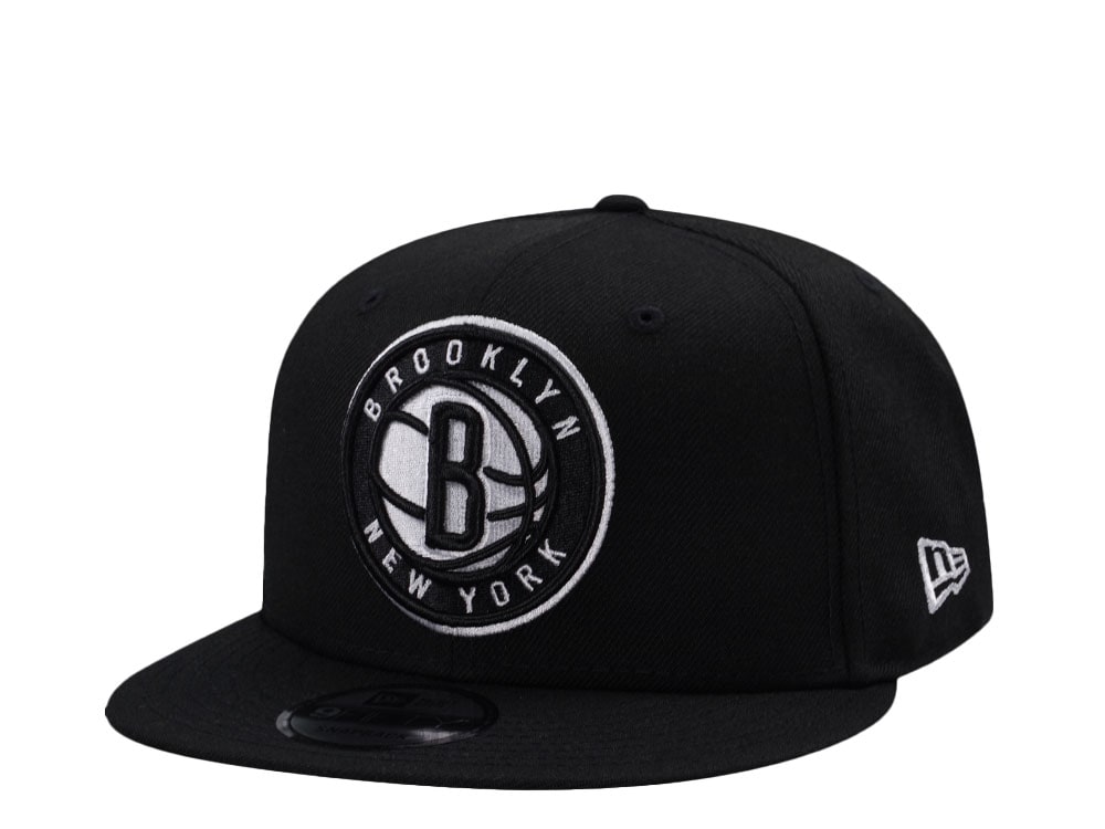 New Era Brooklyn Nets Black Prime Edition 9Fifty Snapback Gorra