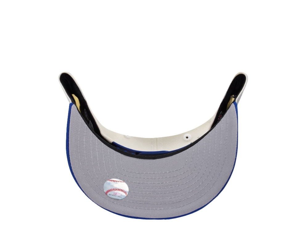 New Era Los Angeles Dodgers Bleed Blue Chrome Two Tone Edition 9Fifty A Frame Snapback Gorra