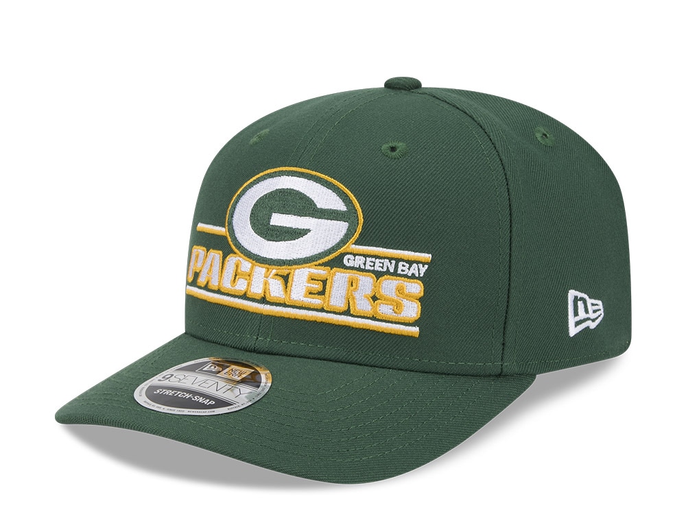 New Era Green Bay Packers Stated Edition 9Seventy Snapback Gorra