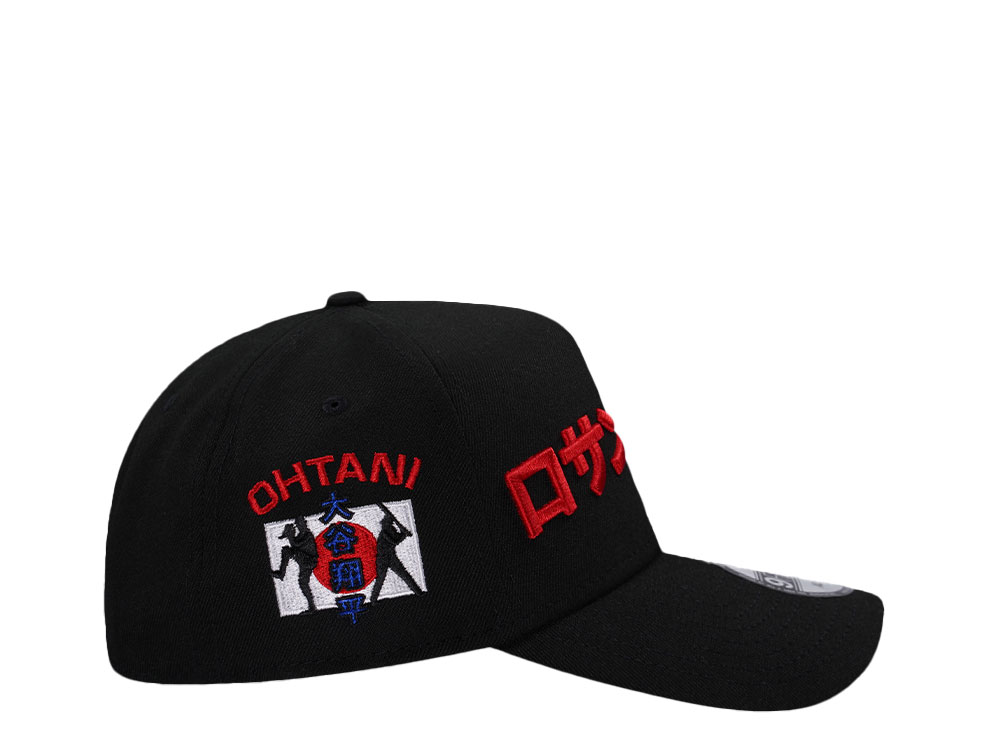 New Era Los Angeles Dodgers Shohei Ohtani Black Red Prime Edition 9Forty A Frame Snapback Gorra