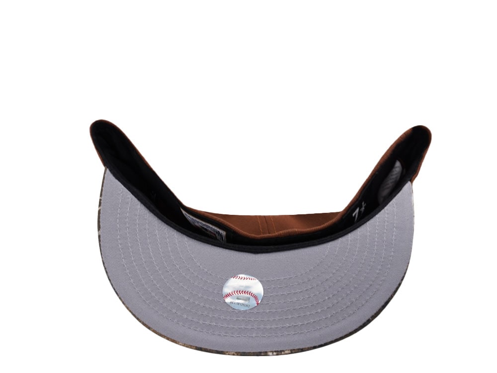 New Era Arizona Diamondbacks Inaugural Season 1998 Metallic Gold Two Tone Edition 59Fifty Fitted Gorra