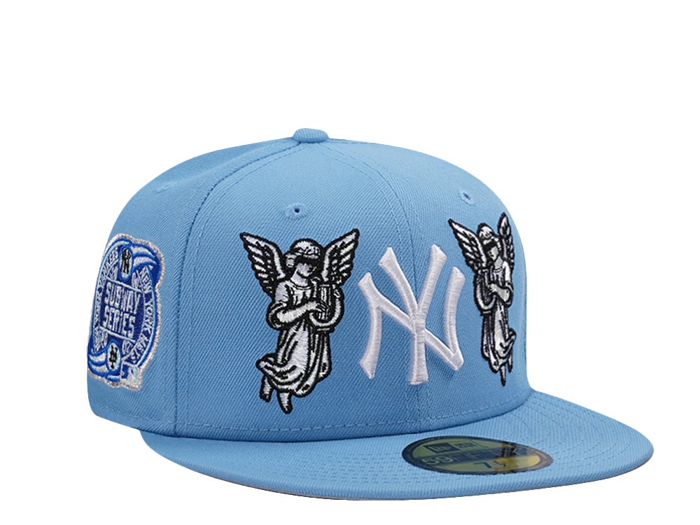 New Era New York Yankees Subway Series Angel Sky Blue Prime Edition 59Fifty Fitted Gorra
