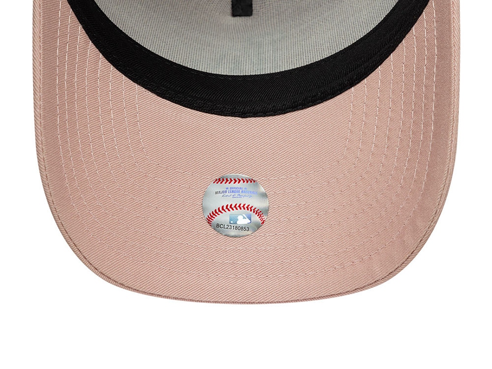 New Era Los Angeles Dodgers Outline Pink Prime Edition 9Forty A Frame Trucker Snapback Gorra