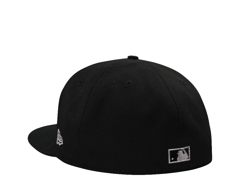 New Era Los Angeles Dodgers 60th Anniversary Upside Down Black Prime Edition 59Fifty Fitted Gorra