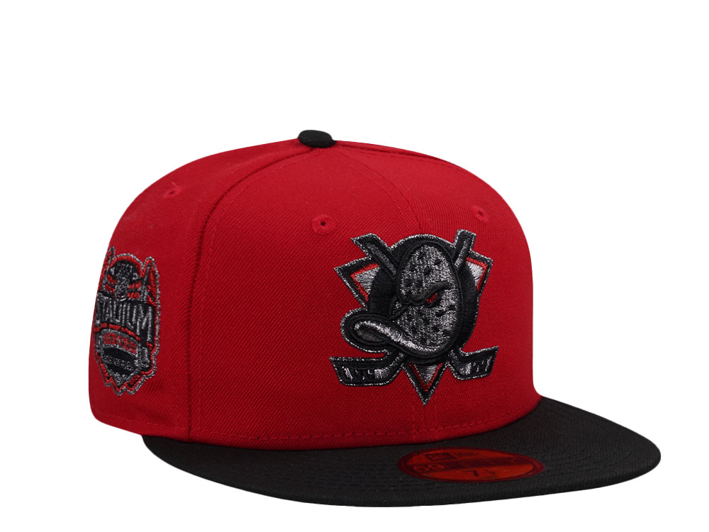 New Era Anaheim Ducks Stadium Series 2014 Liquid Titanium Two Tone Edition 59Fifty Fitted Gorra