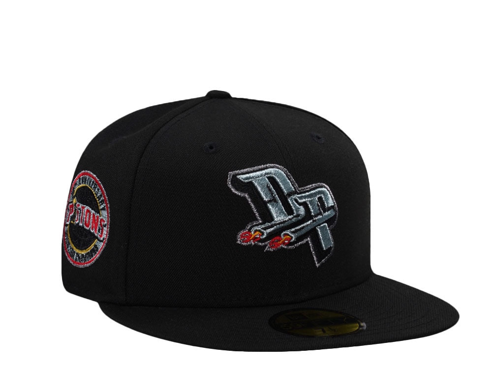 New Era Detroit Pistons 20th Anniversary Black Prime Edition 59Fifty Fitted Gorra