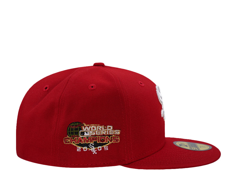 New Era Chicago White Sox World Series 2005 Red Prime Edition 59Fifty Fitted Gorra