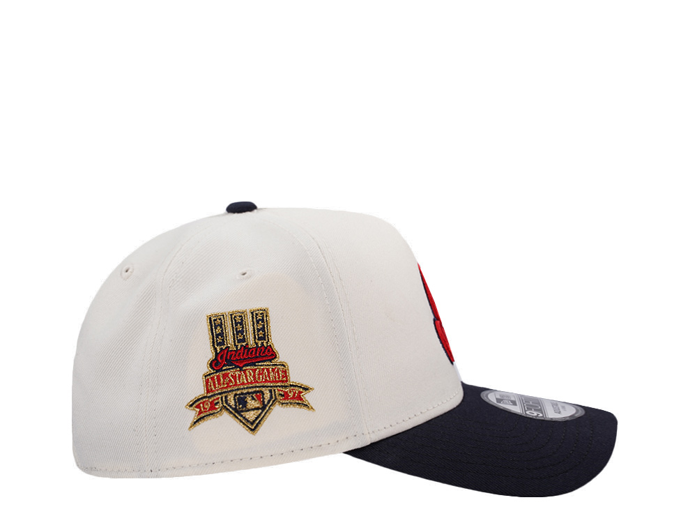 New Era Cleveland Indians All Star Game 1997 Chrome Two Tone Edition 9Forty A Frame Snapback Gorra