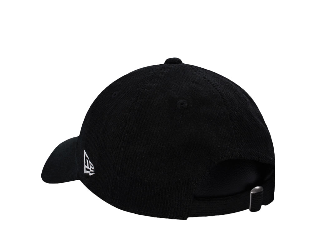 New Era Atlanta Black Crackers Corduroy Black Prime Edition 9Twenty Adjustable Gorra