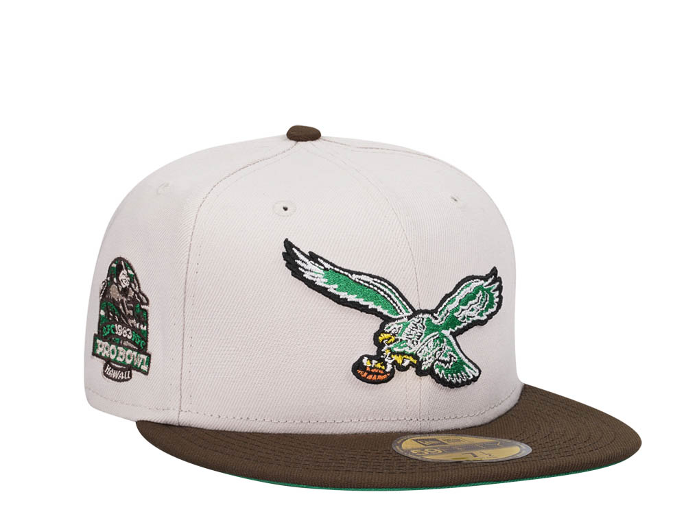 New Era Philadelphia Eagles Pro Bowl Hawaii 1983 Two Tone Edition 59Fifty Fitted Gorra