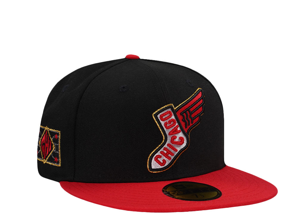 New Era Chicago White Sox Black Two Tone Edition 59Fifty Fitted Gorra
