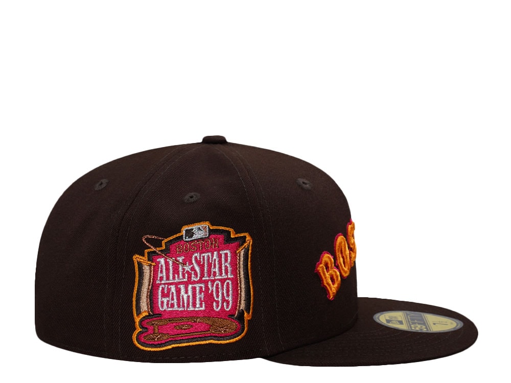 New Era Boston Red Sox All Star Game 1999 Burnt Wood Prime Edition 59Fifty Fitted Gorra