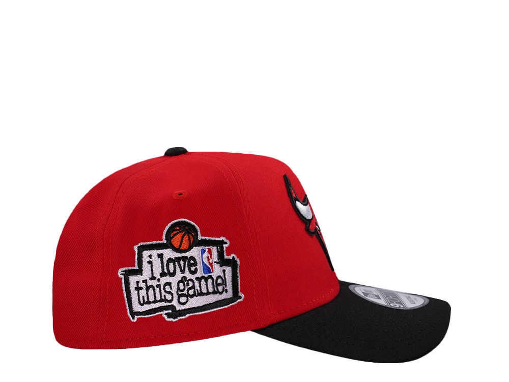 New Era Chicago Bulls Love this Game Red Two Tone Edition 9Forty A Frame Snapback Gorra