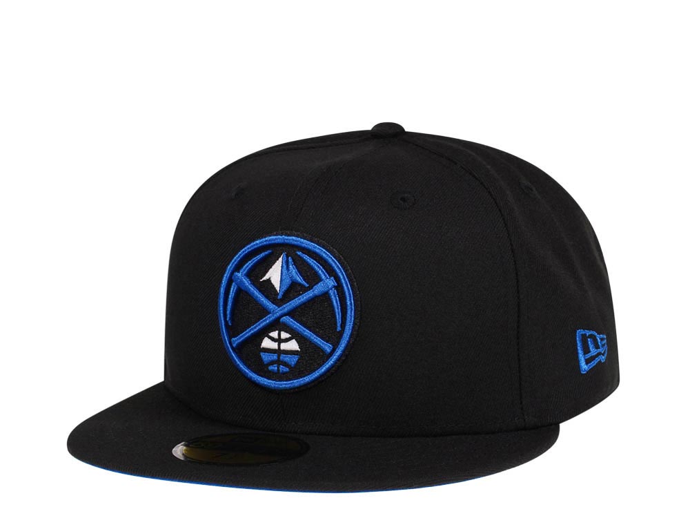 New Era Denver Nuggets Black Cobalt Edition 59Fifty Fitted Gorra