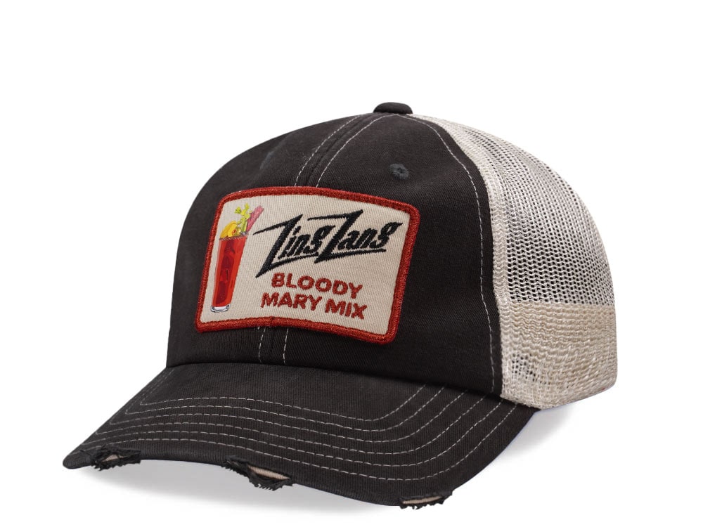 American Needle ZingZang Orville Red Trucker Snapback Gorra