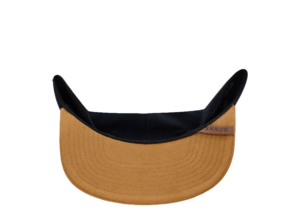 Djinns Jersey Patch Black 6 Panel Snapback Gorra