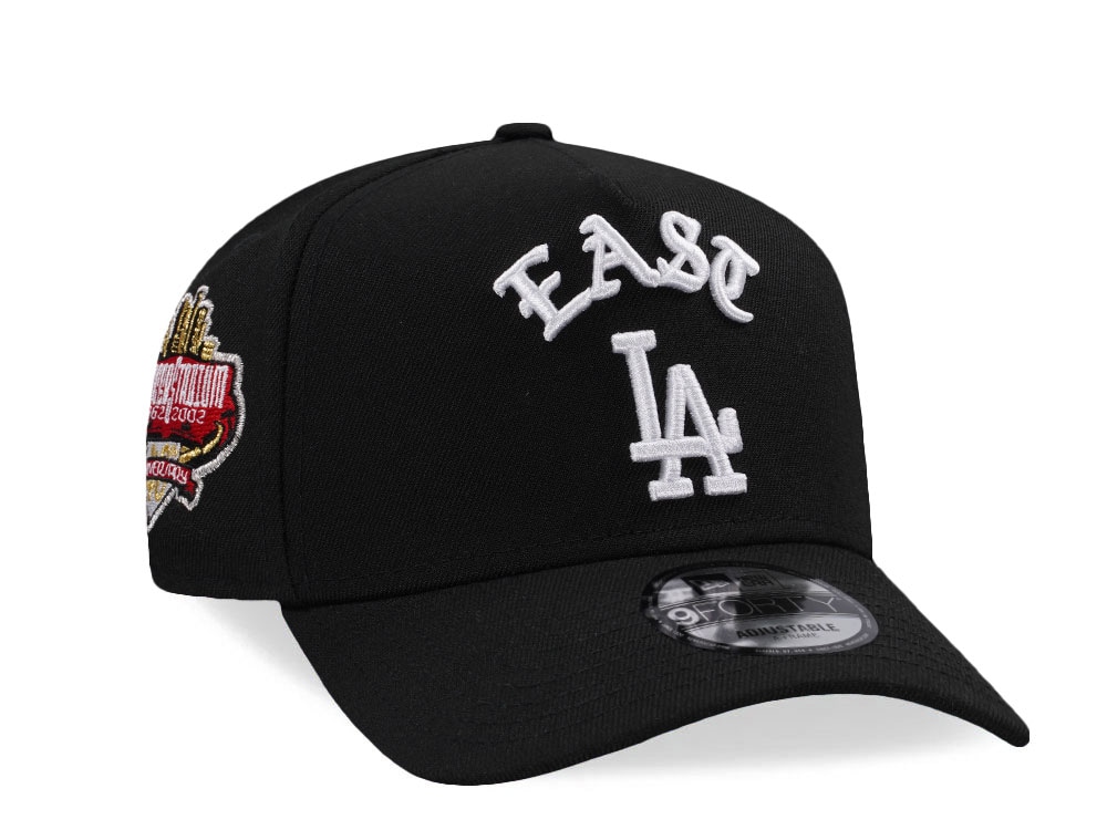 New Era Los Angeles Dodgers 40th Anniversary Black Prime Edition 9Forty A Frame Snapback Gorra