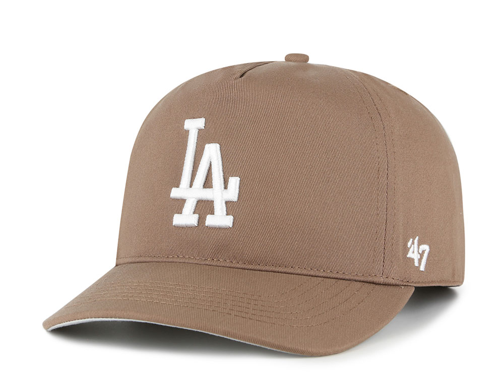 47 Brand Los Angeles Dodgers Portabella Brown Hitch Snapback Gorra