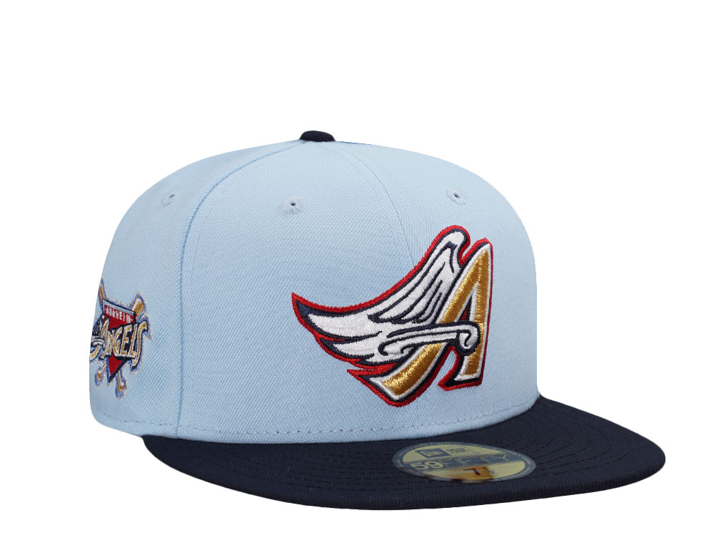 New Era Anaheim Angels Sky Gold Two Tone Edition 59Fifty Fitted Gorra