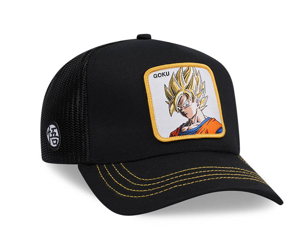 Capslab Dragon Ball Z Goku Black Trucker Snapback Gorra