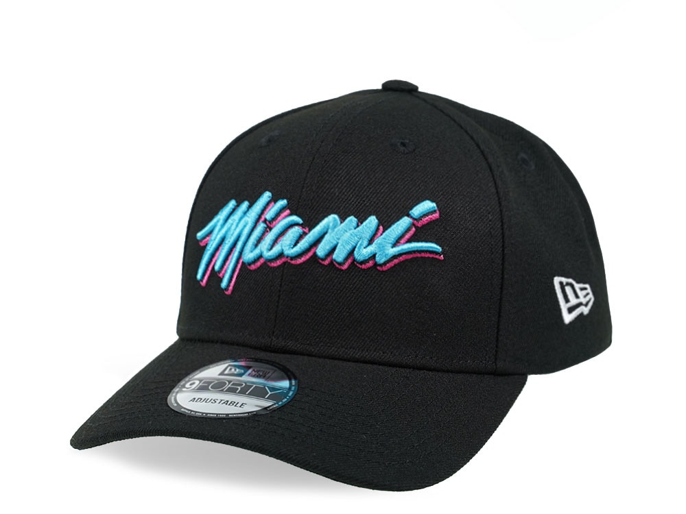 New Era Miami Heat Vice Edition Alternate 9Forty Snapback Gorra