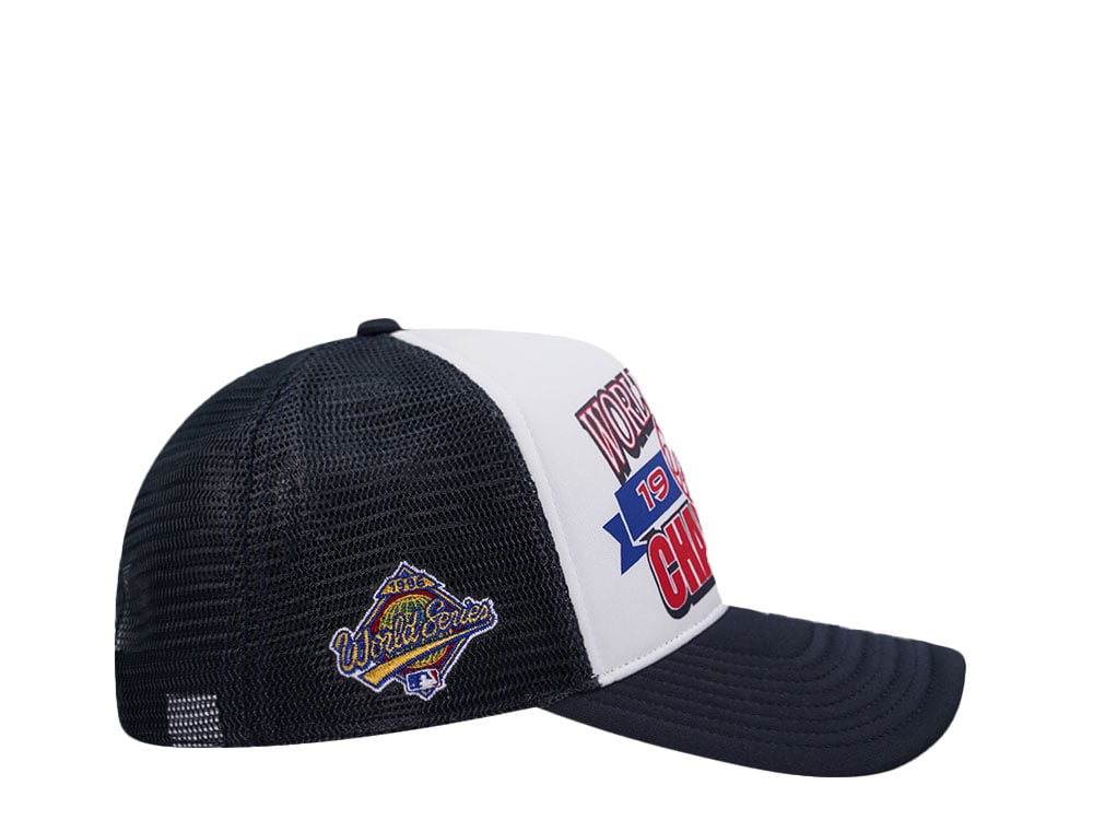 47Brand New York Yankees BCPTN World Series Navy Foam Champ Offside Trucker Snapback Gorra