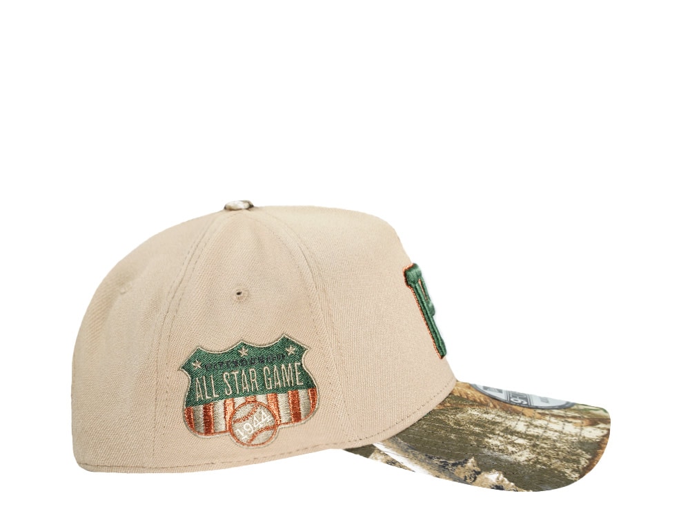 New Era Pittsburgh Pirates All Star Game 1944 Camel Realtree Edition 9Forty Snapback Gorra