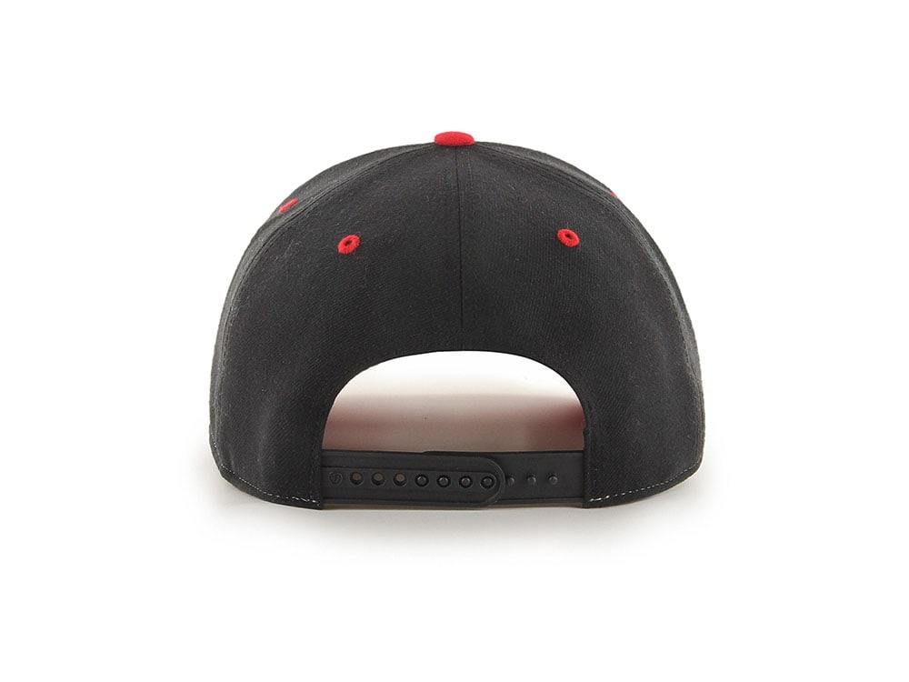 47brand Chicago Blackhawks Vintage Black Replica Snapback Gorra