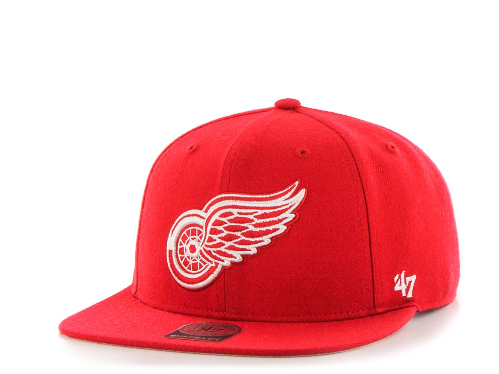 47Brand Detroit Red Wings Sure Shot Captain Snapback Gorra